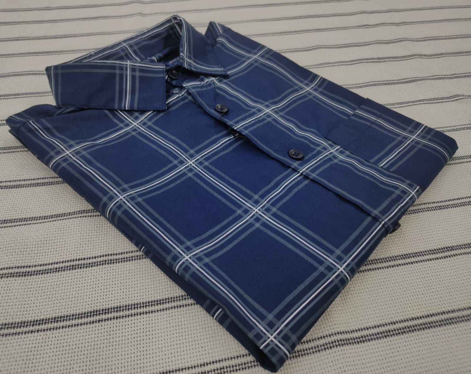 Cotton full Sleeve Check Shirt