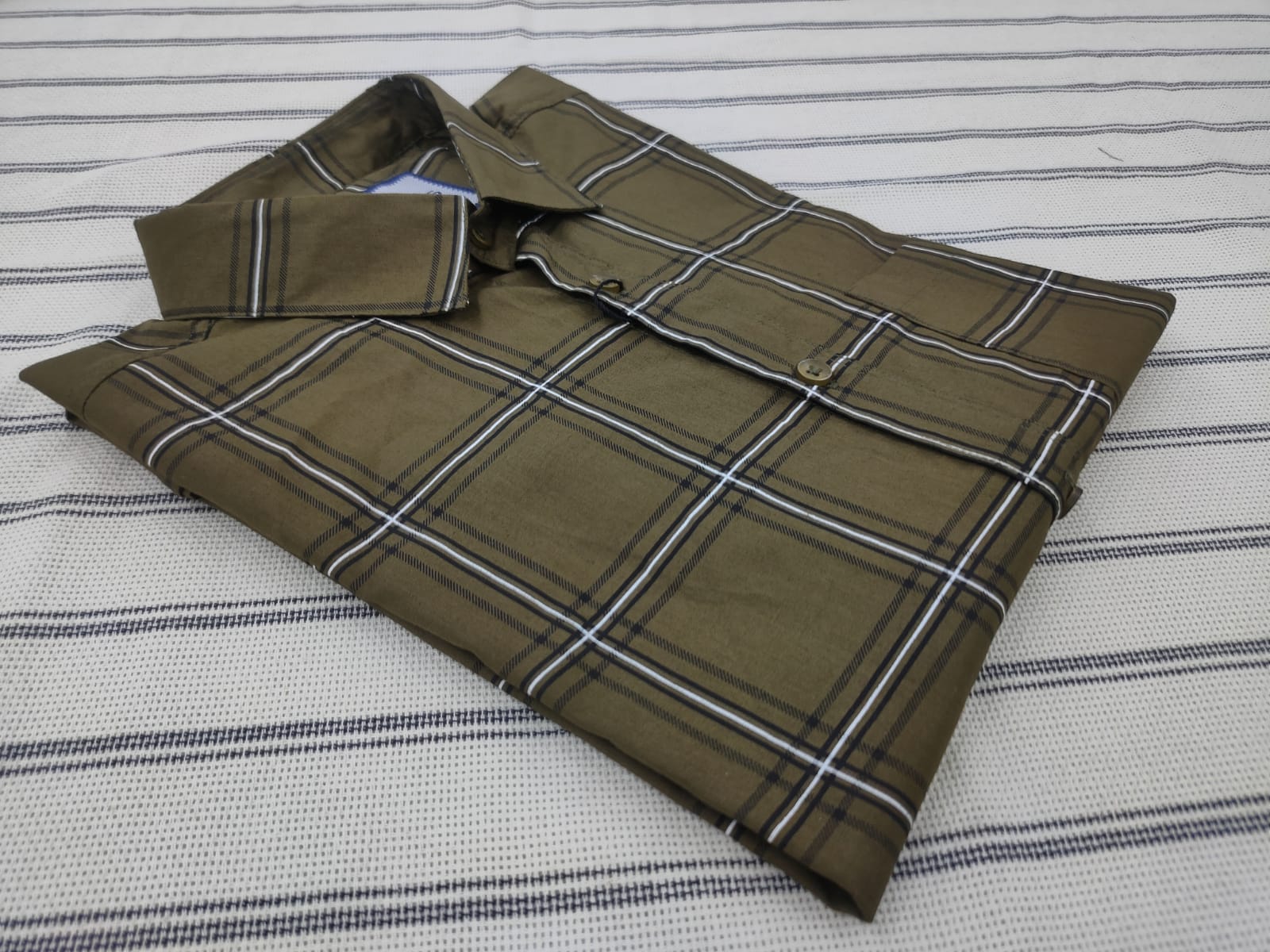 Cotton full Sleeve Check Shirt