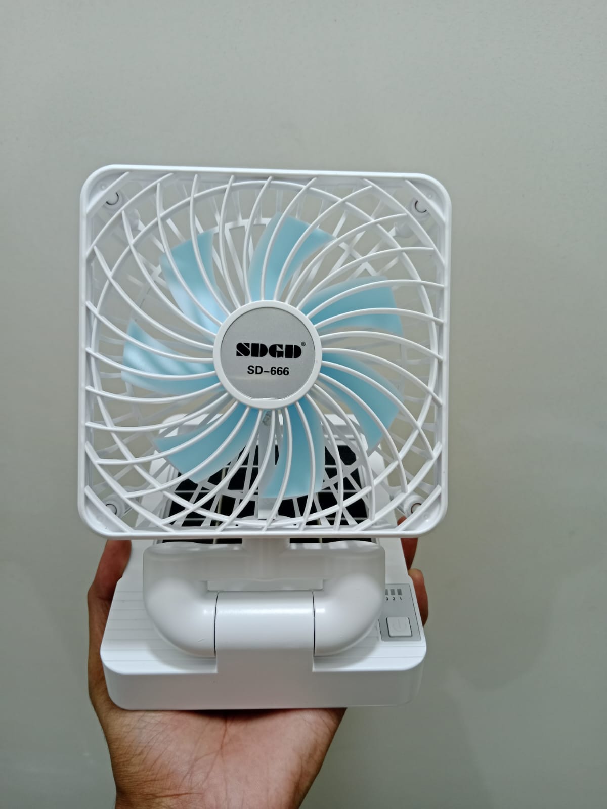 Single Head Solar Charging Fan