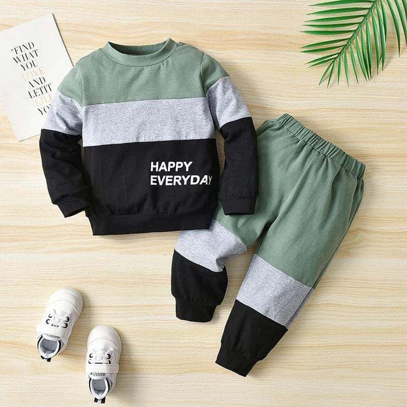 Baby Sweatshirt and Trouser Set