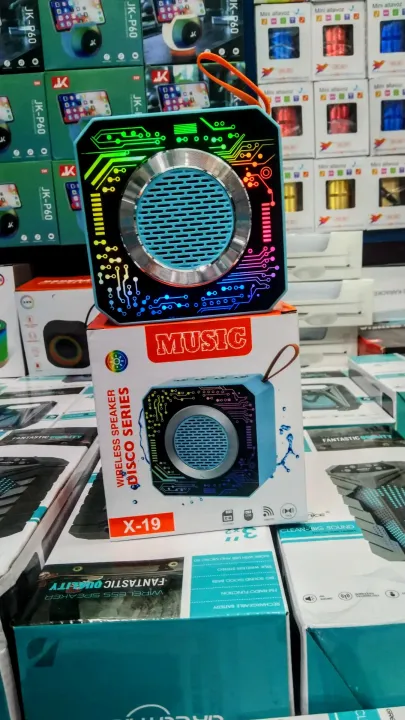 X-19 Portable Wireless Bluetooth Speaker